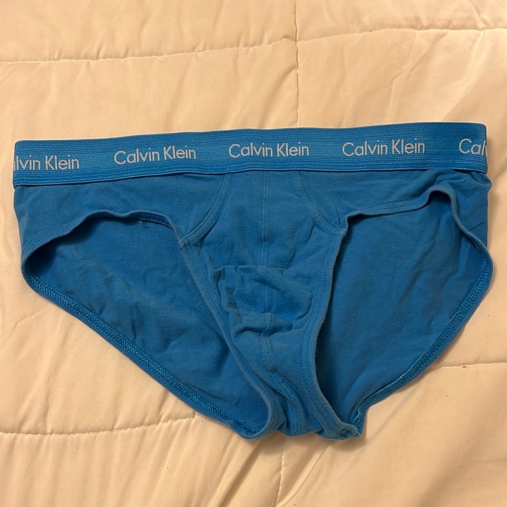Calvin Klein cotton stretch lowrise hip briefs extra large good condition